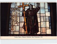 Postcard Father Serra Mission Dolores San Francisco California USA picture