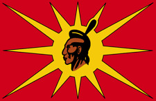 Flag of the Mohawk Warrior Society Self-adhesive Vinyl Decal picture