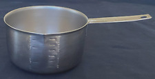 Vintage Foley Stainless 2-Cup Measuring Cup/Melting Pot Pour Spout Script Logo picture