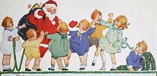 Christmas Santa Claus PostCard Circa 1910s Made in USA Merry Christmas Card #108 picture