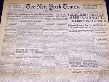 1945 SEPT 30 NEW YORK TIMES - TRUMAN ORDERS EISENHOWER TO END ABUSE - NT 2695 picture
