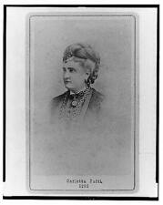 Photo:Carlotta Patti,c1840-1889,opera soprano singer picture