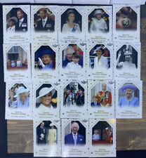 Decision 2022 Queen's Platinum Jubilee Complete (18) Card Set Queen Elizabeth picture