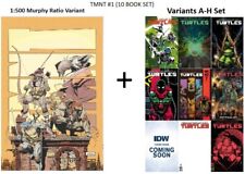 Teenage Mutant Ninja Turtles #1 IDW Variants RI Murphy 1:500 +A-H Presale 7/25 picture