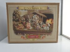 Grandeur Noel 2000 Collectors Edition 10 Piece Nativity Set  picture