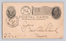 Postal Card One Cent Novelty Cutlery Company Canton Ohio VINTAGE POSTCARD 1438 picture