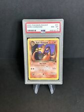 🧇 PSA 8 Dark Charizard 21/82 Team Rocket Rare Non Holo Pokemon Card 1999 Mint picture