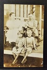 Antique RPPC: Somewhat Blurry, But Clear Enough to See the Poverty c1925 picture