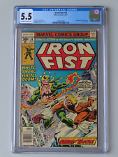 Iron Fist #14 (1977) - CGC 5.5 - Bronze Age Key - FIRST App. of Sabertooth picture