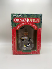 Noma OrnaMotion Penguin Playmates Rotating Christmas Ornament Vtg 1989 In Box picture