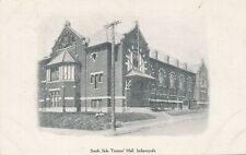 INDIANAPOLIS IN - Turners Hall South Side Postcard - udb (pre 1908) picture