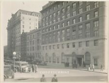 Rare Historic Photo WASHINGTON DC 1920s F STREET 14th 15th Willard Hotel SCHUTZ picture