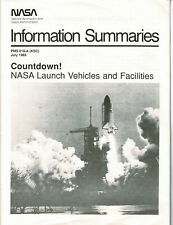 NASA Information Summaries 1989 Countdown and Space Shuttle  Atlantis Fact Sheet picture