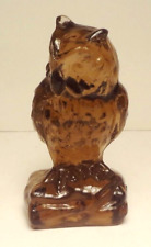 c1984 BOYD GLASS OWL (2nd 5 Years) - SAID TO BE RARE COLOR - NICE FIND picture