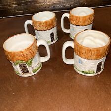 Otagiri Set - 4 Japan Hand Crafted Home 3D Embossed Coffee Tea Mug Cup Very Nice picture