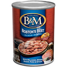 B&M Baked Beans, Boston's Best, 16 Ounce Pack of 12 picture