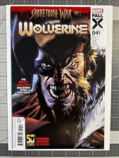 Wolverine #41 Cover A FIRST 1st Print Sabretooth War Part 1 NM picture