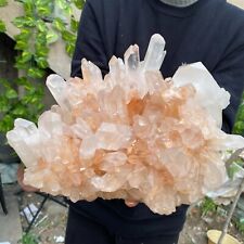20lb A+++Large Natural clear white Crystal Himalayan quartz cluster /mineralsls picture