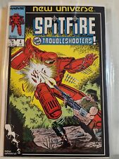 Spitfire And The Troubleshooters #4 1986 MARVEL COMIC BOOK 8.0 V31-50 picture