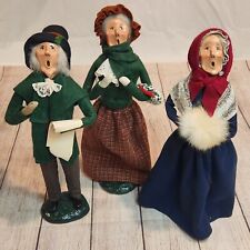 Vintage Byers Choice Christmas Carolers- Lot Of 3 picture