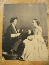 CIVIL WAR ACTING PHOTO  EMMA WEBB THEATER ROLE LARGE IMAGE CIRCA 1862 picture
