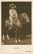 Postcard RPPC 1920s Silent Movie Cowboy actor Horse 23-1880 picture