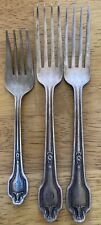 3 Hotel Plaza New York City Silver Plated Forks picture