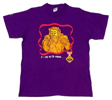 RARE The WIZARD of OZ ON ICE T-Shirt COWARDLY LION If I Only Had The Nerve LARGE picture
