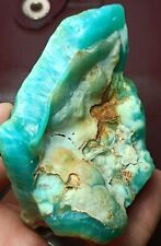 178g Bluish/Green Aragonite Cluster With Nice Color And Formation From Afghanist picture