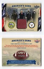 DONALD TRUMP DECISION 2020 SERIES 2 AMERICA'S GAME ARMY VS NAVY GAME USED PIECE picture