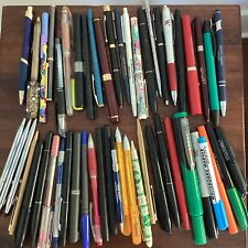 Desk Drawer Dead Pen Lot  Advertising Junk Drawer Over 50 Pc picture