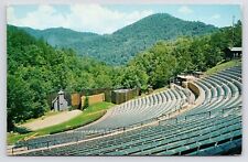 1950s Mountainside Theatre UNTO THESE HILLS Vtg Cherokee North Carolina Postcard picture