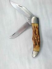 Knife folding 1970's 1980's Camillus  #26 USA Staglon picture