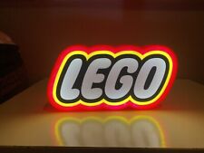 Light Up LEGO Decoration Sign Extra Large XL 9” Wide picture