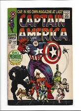 Captain America #100 (Apr. 1968, Marvel) FN- (5.5) 1st. Cap. Solo Series  picture