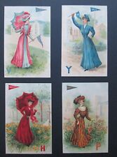 Early 1900s  College Girls POSTCARDS Harvard/ Yale/ Vassar or Princeton picture