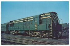Jersey Central RR Railroad Train Engine Locomotive 2408 Postcard picture