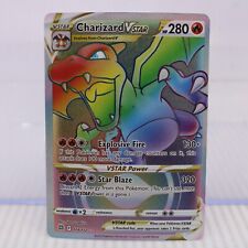 A7 Pokémon Card TCG SWSH Brilliant Stars Charizard VStar Secret Rare 174/172 picture