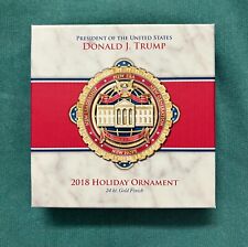2018 White House Gift Shop Holiday Ornament: Donald J. Trump picture