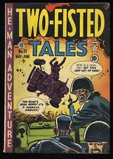 Two-fisted Tales #21 FN 6.0 See Description (Qualified) EC 1951 picture