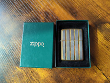 Vintage Zippo 90's 1994 Teluke Black Tie Series Lighter with Box - Nice picture