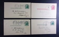 Entomology Entomologist H. C. Fall to Prof H.F. Wickham 1916-1920 4 Postal Cards picture