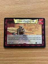 Harry Potter TCG Diagon Colour Changing Ink 4/80 Foil Rare Card 2002 Wizards picture