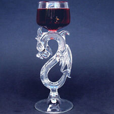 Dragon Wine Glass Hand Blown Crystal Goblet picture