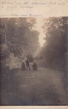 RPPC Ada Russell Dirt Road Horse Buggy Victorian Antique Photo Vtg Postcard D11 picture