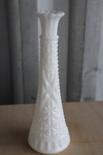 Vintage Anchor Hooking Milk Glass Bud Vases picture