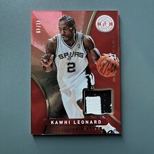 2012-13 Kawhi Leonard Panini Totally Certified Patch Red /45 Rookie RC picture