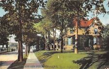 Gloversville New York~North Main Street Homes~Neighborhood~1908 Postcard picture
