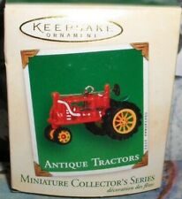 Antique Tractors`2002`Miniature-Around House Down At The Barn,Hallmark Ornament picture