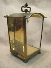Vintage AUGUST SCHATZ & SOHNE # 53 Anniversary Clock Brass Case–made in Germany picture